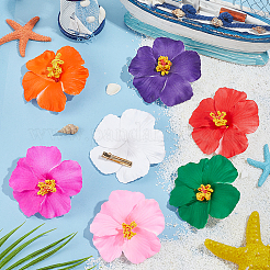9Pcs 9 Colors Flower EVA Alligator Hair Accessories&nbsp;PHAR-PH0001-25