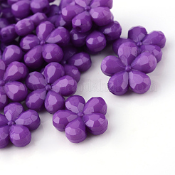 Opaque Acrylic Beads&nbsp;X-SACR-Q128-05
