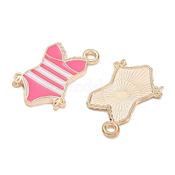 Alloy Enamel Pendants&nbsp;X-AL-CBAE435-06G-02
