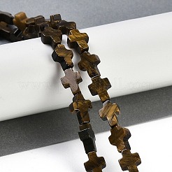 Natural Tiger Eye Beads Strands&nbsp;G-I369-A11-01
