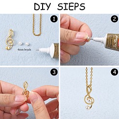 Brass Screw Eye Peg Bails Pendants&nbsp;KK-T062-108G-NF