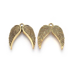 Tibetan Style Alloy Pendants&nbsp;TIBEP-15388-AG-RS