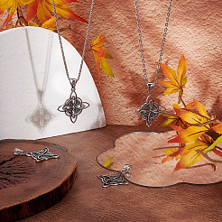4Pcs 304 Stainless Steel Manual Polishing Pendants&nbsp;STAS-UN0049-42