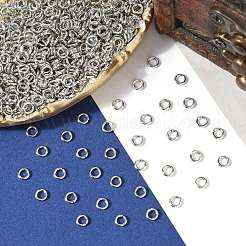SHEGRACE Brass Open Jump Rings&nbsp;XGR0080P-14P