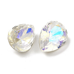 Glass Rhinestone Cabochons&nbsp;RGLA-F078-02C