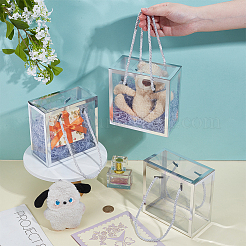 Foldable Hot Stamping Transparent PVC Packaging Boxes&nbsp;LS-CON-WH0123-24B-01