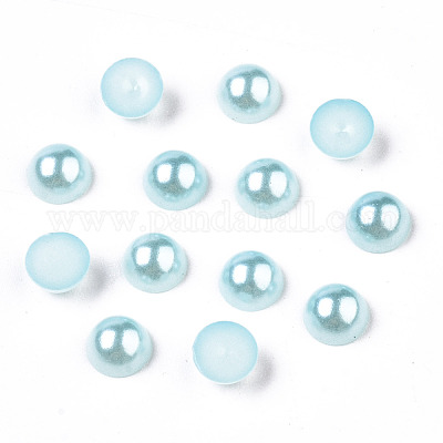 5000pcs ABS Plastic Imitation Pearl Cabochons&nbsp;SACR-S738-5mm-Z19-1