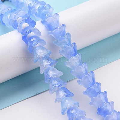 Transparent Glass Beads Strands&nbsp;LAMP-H061-01C-10-1