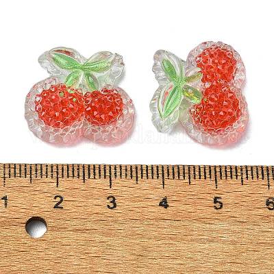Fruit Transparent Epoxy Resin Decoden Cabochons&nbsp;CRES-I030-24A-1