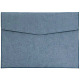 合成皮革書類ポケット1個  長方形  コーンフラワーブルー  240x330mm&nbsp;DIY-CL0001-13C-1