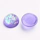 Half Round Resin Imitation Opal Cabochons&nbsp;CRES-D029-16-2