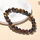Natural Tiger Eye Bead Stretch Bracelets&nbsp;BJEW-K212-B-005-1