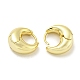 Brass Hoop Earrings&nbsp;EJEW-L211-010L-G-2