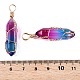 Lampwork Pendants&nbsp;GLAA-T023-07P-4