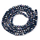 Electroplate Glass Beads Strands&nbsp;EGLA-A044-P2mm-B16-3