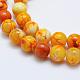 Natural Crackle Agate Beads Strands&nbsp;G-K203-88-8mm-3