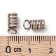 Iron Coil Cord Ends&nbsp;E195Y-4