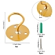 Iron Wall Hooks&nbsp;AJEW-WH0018-48C-2