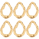 6Pcs Brass Spring Gate Clasps&nbsp;FIND-SC0020-67D-1