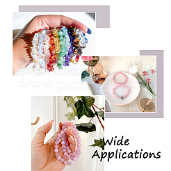4 Strands 4 Style Natural Rose Quartz Stone Bead Strands&nbsp;G-KS0001-11