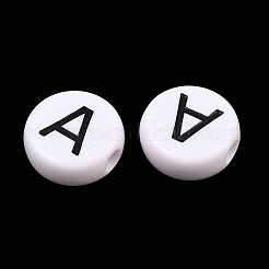Opaque Acrylic European Beads&nbsp;AC-CBA3BDD-01A