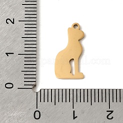 304 Stainless Steel Pendants&nbsp;STAS-G386-12G