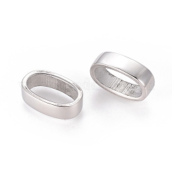 Tarnish Resistant Smooth 304 Stainless Steel Slide Charms&nbsp;LS-STAS-E055-13