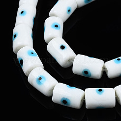 Handmade Evil Eye Lampwork Beads&nbsp;LAMP-N029-013I