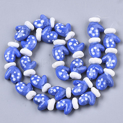 Handmade Lampwork Beads Strands&nbsp;LAMP-R142-05B