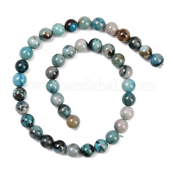 Natural Chrysocolla Beads Strands&nbsp;G-K405-B01-10mm