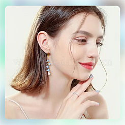DIYの花と葉のパーツキット  アクリルビーズ＆ペンダントを含む  アクリルビーズキャップ  ライトブルー  12.5x13x2.5mm  穴：1.8mm&nbsp;DIY-BM0001-12B
