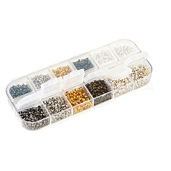 Brass Crimp Beads&nbsp;KK-TA0007-56