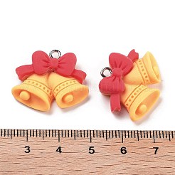 Christmas Theme Opaque Resin Pendants&nbsp;RESI-N039-95