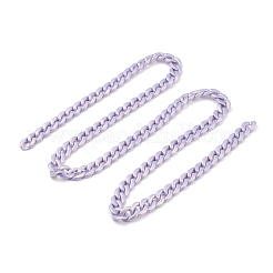 Spray Painted Acrylic Curb Chains&nbsp;AJEW-JB01089