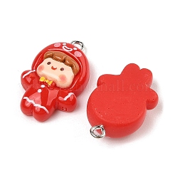 Christmas Theme Opaque Resin Pendants&nbsp;RESI-S08-03A