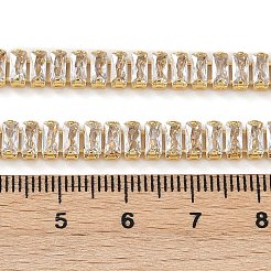 Clear Cubic Zirconia Classic Tennis Necklace for Girl Women Gift&nbsp;NJEW-A005-03G