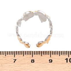 304 Stainless Steel Cuff Open Rings&nbsp;RJEW-Z137-05GP-03