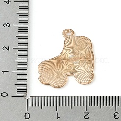 Golden Plated Alloy Eanaml Pendants&nbsp;PALLOY-S184-03G-C