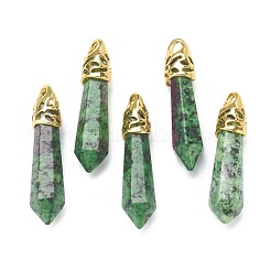 Bullet Natural Ruby in Zoisite Pendants&nbsp;G-E332-C32-G