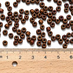 トーホー 6/0ラウンドビーズ  日本製シードビーズ  （618)つの不透明なつや消しパステルマッドブリック  4mm  穴：1.5mm  約840個/50g&nbsp;SEED-XTR06-0618