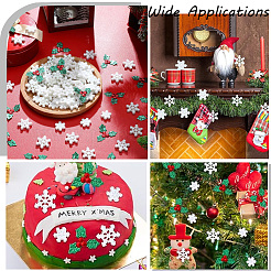 160Pcs 4 Styles Christmas Theme Opaque Resin Cabochons&nbsp;RESI-SC0005-80A