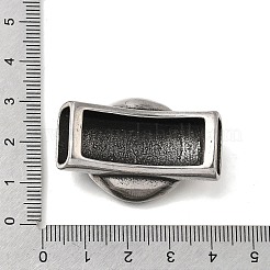304 Stainless Steel Slide Charms&nbsp;STAS-F356-06AS