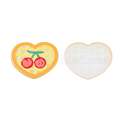 Transparent Printed Acrylic Cabochons&nbsp;TACR-N016-06