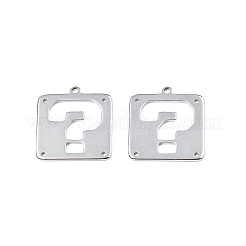 Tarnish Resistant 201 Stainless Steel Chandelier Component Links&nbsp;STAS-T063-189P