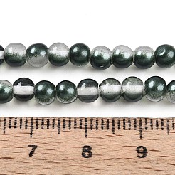 Baking Paint Transparent Glass Beads&nbsp;X1-DGLA-N011-4mm-07