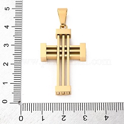 304 Stainless Steel Pendants&nbsp;STAS-L286-02G