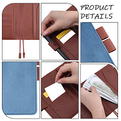 PU Leather & Velvet Nootbook Cover&nbsp;AJEW-WH20130-156A-02