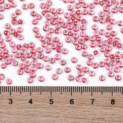 TOHOラウンドシードビーズ  日本製シードビーズ  （355)つの内側のカラークリスタル/サイアムの裏地  8/0  3mm  穴：1mm  約10000個/ポンド&nbsp;SEED-TR08-0355