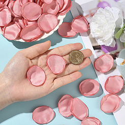 人工バラの花びら200枚  結婚式のバージンロードやテーブルのセンターピース、パーティー用コンフェッティ、プチギフト、インテリア装飾としておすすめ  ピンク  37~39x29~34x1mm&nbsp;FIND-SP0004-56A