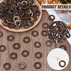 200Pcs Coconut Linking Rings&nbsp;COCO-SC0001-03